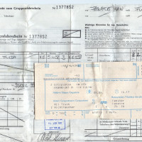 Fahrkarte 1992